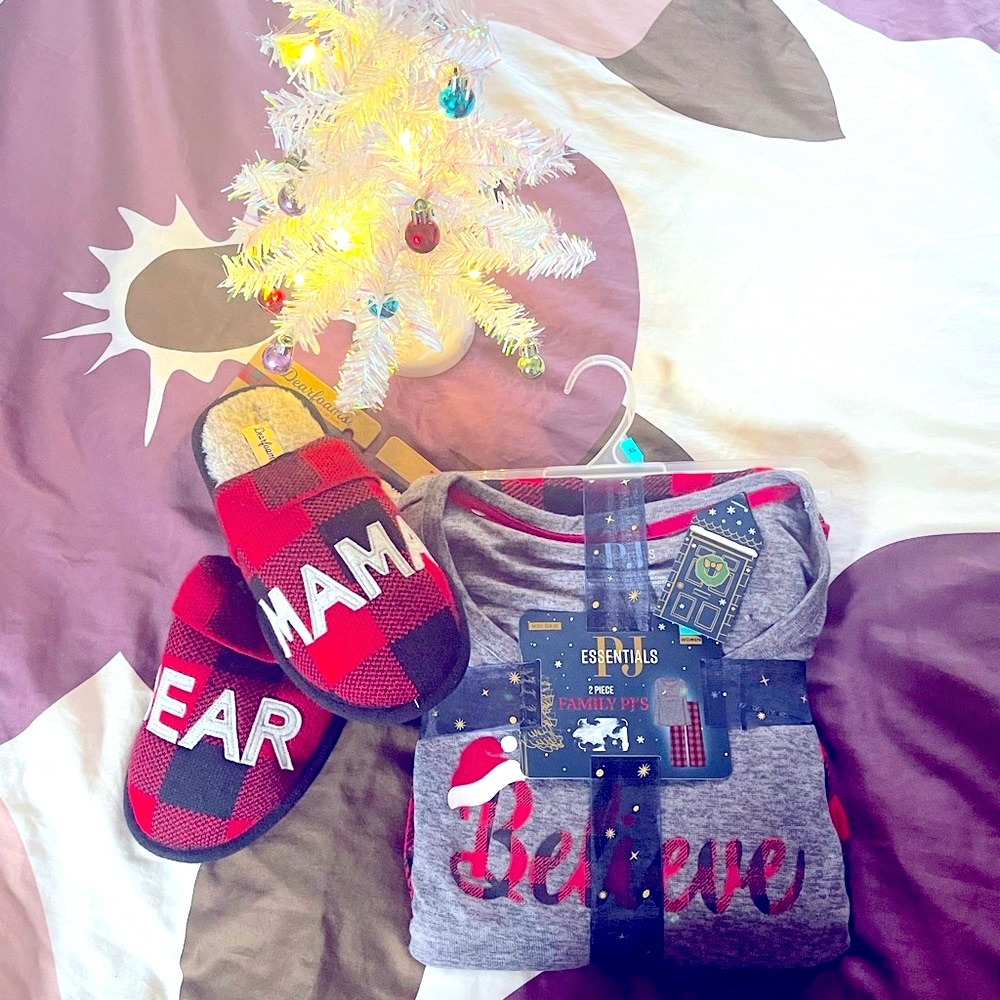 Holiday Pajamas Buffalo Red and Black NWT
